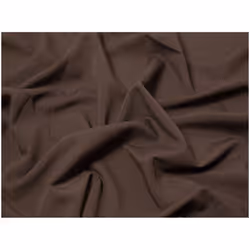 Minerva Poly Viscose Stretch Woven Suiting - per metre - Dark Brown