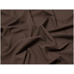 Minerva Poly Viscose Stretch Woven Suiting - per metre - Dark Brown