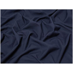 Minerva Poly Viscose Stretch Woven Suiting - per metre - French Navy