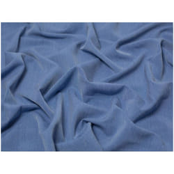 Minerva Poly Viscose Stretch Woven Suiting - per metre - Denim Blue