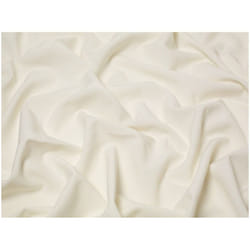 Minerva Poly Viscose Stretch Woven Suiting - per metre - Ivory