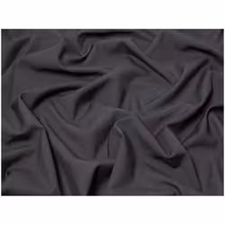 Minerva Poly Viscose Stretch Woven Suiting - per metre - Black