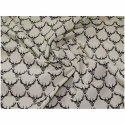 Minerva 100% Cotton Poplin Fabric Cream - per metre