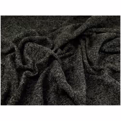 Minerva Wool Blend Coating Fabric Dark Grey - per metre