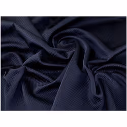 Minerva Textured Neoprene Stretch Knit Fabric Navy - per metre