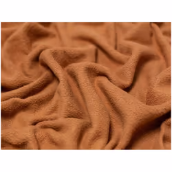Minerva Sheepskin Cotton Fleece - per metre - Ginger