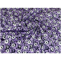Minerva Woven Stretch Cotton Sateen Fabric Lavender - per metre