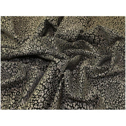 Minerva Stretch Woven Brocade Fabric Gold - per metre
