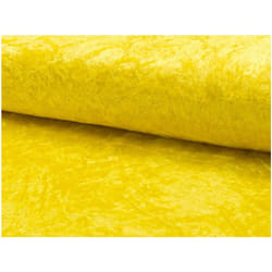 Minerva Crush Velvet Stretch Knit Fabric Yellow - per metre