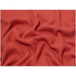 Minerva Chunky Cotton Sweater Knit Stretch - per metre - Rust