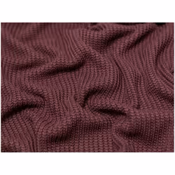 Minerva Chunky Cotton Sweater Knit Stretch - per metre - Lavender