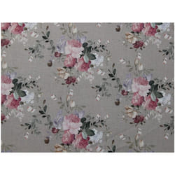 Minerva 100% Cotton Fabric Grey - per metre