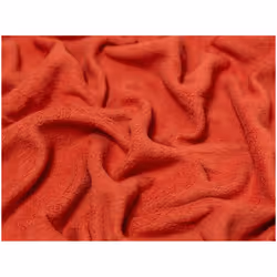 Minerva Sheepskin Cotton Fleece - per metre - Paprika
