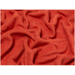 Minerva Sheepskin Cotton Fleece - per metre - Paprika