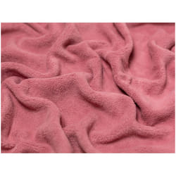 Minerva Sheepskin Cotton Fleece - per metre - Dusky Rose