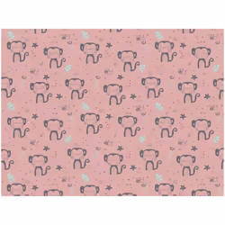 Minerva 100% Cotton Poplin Fabric Rose - per metre