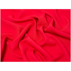 Minerva Burlington Polyester Suiting - per metre - Red