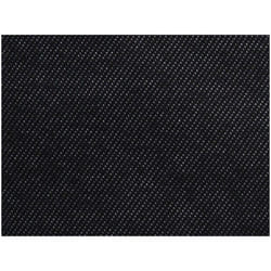 Minerva Denim Fur Back Sweatshirt Stretch Knit Fabric Black - per metre
