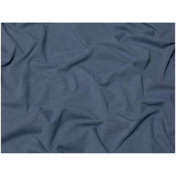 Minerva Melange Cotton Jersey Stretch Knit - per metre - Soft Mid Blue