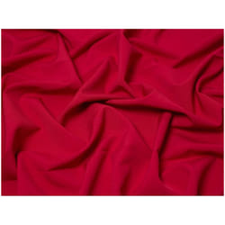 Minerva Poly Viscose Stretch Woven Suiting - per metre - Red
