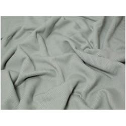 Minerva Jacquard Fleece Back Sweatshirt Stretch Knit - per metre - Dusky Green