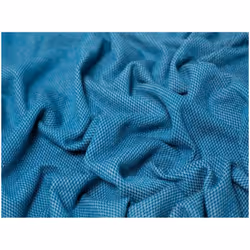 Minerva Jacquard Fleece Back Sweatshirt Stretch Knit - per metre - Seaside