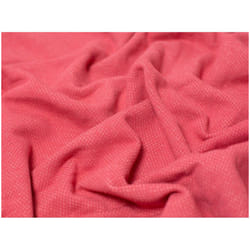 Minerva Jacquard Fleece Back Sweatshirt Stretch Knit - per metre - Dark Dusky Pink