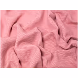 Minerva Jacquard Fleece Back Sweatshirt Stretch Knit - per metre - Dusky Rose