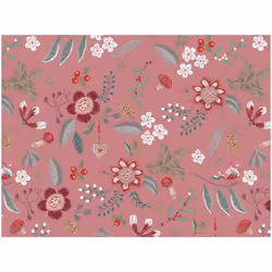 Minerva Loop Back French Terry Stretch Knit Fabric Rose - per metre