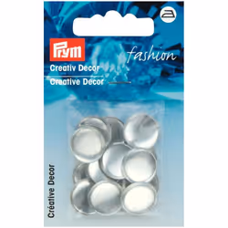 Prym Round Studs Glass - per pack of 14