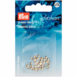 Prym Round Studs Gold - per pack of 30