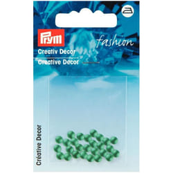 Prym Round Studs  Green - per pack of 28