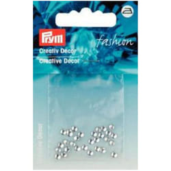 Prym Round Studs  Silver - per pack of 30