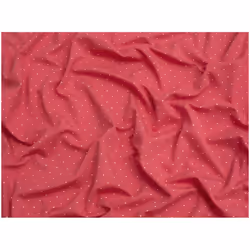 Minerva Cotton Jersey Stretch Knit - per metre - Punch Pink
