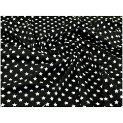 Minerva 100% Cotton Poplin Fabric - per metre - Black & White