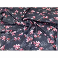 Minerva Cotton Lawn Fabric Grey - per metre