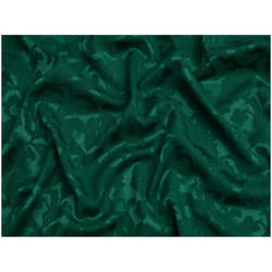 Minerva Baroque Stretch Woven Jacquard - per metre - Bottle Green