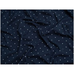 Minerva Cotton Jersey Stretch Knit - per metre - Navy Blue