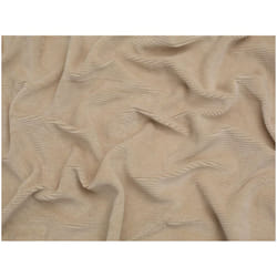 Minerva 4 Wale Velour Rib Stretch Knit Cord - per metre - Cream