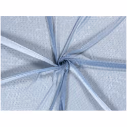 Minerva Delicate Lace Fabric Blue - per metre