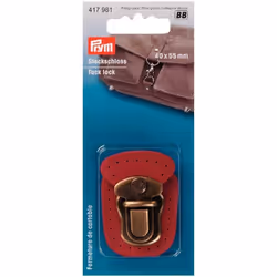 Prym Tuck Lock Bag Fastener Red - per pack