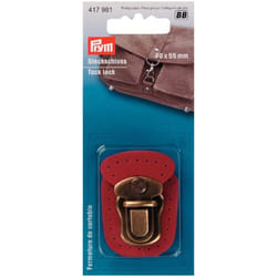 Prym Tuck Lock Bag Fastener  Red - per pack