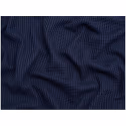 Minerva Waffle Textured Stretch Knit - per metre - Navy Blue