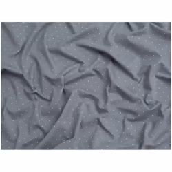 Minerva Cotton Jersey Stretch Knit - per metre - Soft Grey