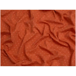 Minerva Cotton Jersey Stretch Knit - per metre - Brique
