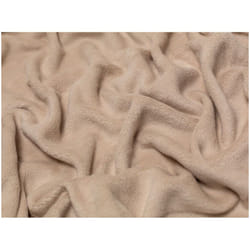 Minerva Sheepskin Cotton Fleece - per metre - Flax
