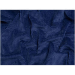 Minerva 7 Wale Stretch Woven Jumbo Cord - per metre - Marine