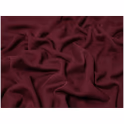 Minerva Heavy Fur Back Sweatshirt Stretch Knit - per metre - Dark Bordeaux