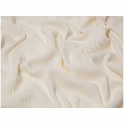 Minerva Cotton Waffle Textured Stretch Knit - per metre - Cream