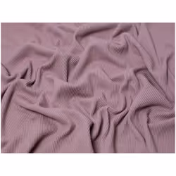 Minerva Cotton Waffle Textured Stretch Knit - per metre - Dusky Pink